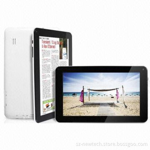 9-inch Dual Core Android Tablet, Allwinner A20, 512MB/8GB, Wi-Fi, Bluetooth, Dual Camera